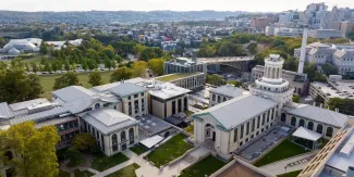 CMU campus from above